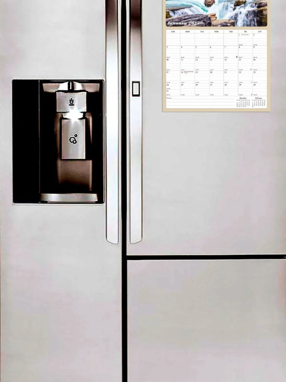 2026 - 2027 Calendar Magnetic Peel & Stick 18 Months 8.5
